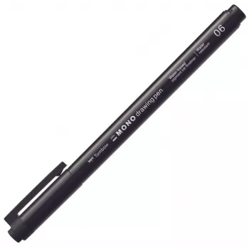 Tombow MONO Drawing Pen fineliner musta 0,5 mm viivanleveys