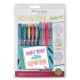 Tombow The Creative Study Kit sis. 4 Reporter kuulakärkikynää ja 4 Mono Edge tekstimerkkiä