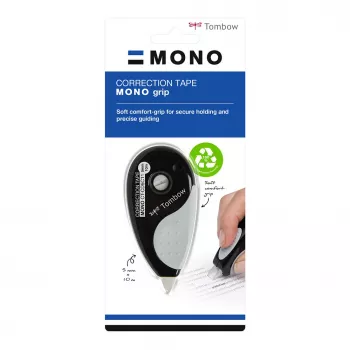 Tombow korjausnauharulla Grip CT-CD5C11 5 mm x 10 m musta/valkoinen