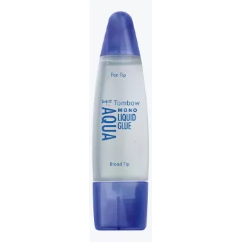 Tombow MONO Aqua nestemäinen liima kahdella kärjellä, läpinäkyvä, 10 kpl:n pakkaus