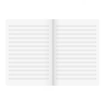 BRUNNEN Vivendi koulumuistio Lineatur 3, viivoitettu ilman marginaalia, A5, 16 arkkia