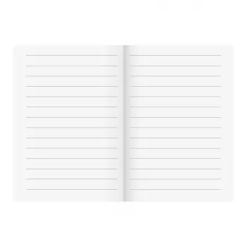 BRUNNEN Vivendi koulumuistio Lineatur 21, viivoitettu ilman marginaalia, A5, 16 arkkia