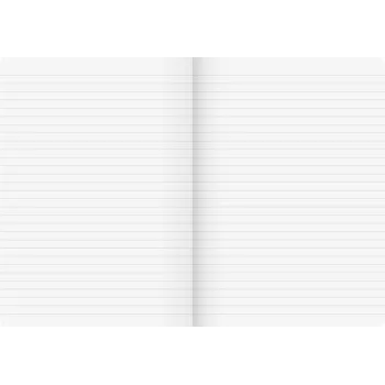 BRUNNEN Vivendi koulumuistio Lineatur 21, viivoitettu ilman marginaalia, A4, 16 arkkia