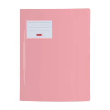 BRUNNEN FACT! vihkokansio polypropeeni pastellipinkki läpikuultava DIN A4