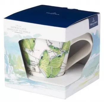 Villeroy & Boch NewWave Caffe Deep Green posliinimuki 300 ml lahjarasia
