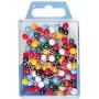 WEDO 56 199 merkintäneulat, 16 mm, 6 mm pää, eri värejä