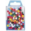 WEDO 56 199 merkintäneulat, 16 mm, 6 mm pää, eri värejä