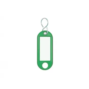 WEDO Jumbo paperiliitin vihreä 52 mm 21 mm 10 kpl muovipinnoitettua terästä
