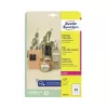 Avery Zweckform T3004-10 ei tarttuvat pyöreät tarrat, polyesteri, valkoinen, 60 mm, 120 tarraa