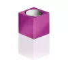 SIGEL BA727 kuutionmuotoiset neodyymimagneetit 11 mm, pinkki/sininen/vihreä, kiiltävä, 3 kpl