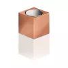 SIGEL BA724 Cube neodyymimagneetit 11 mm kupari kulta harmaa kiiltävä 3 kpl:n pakkaus