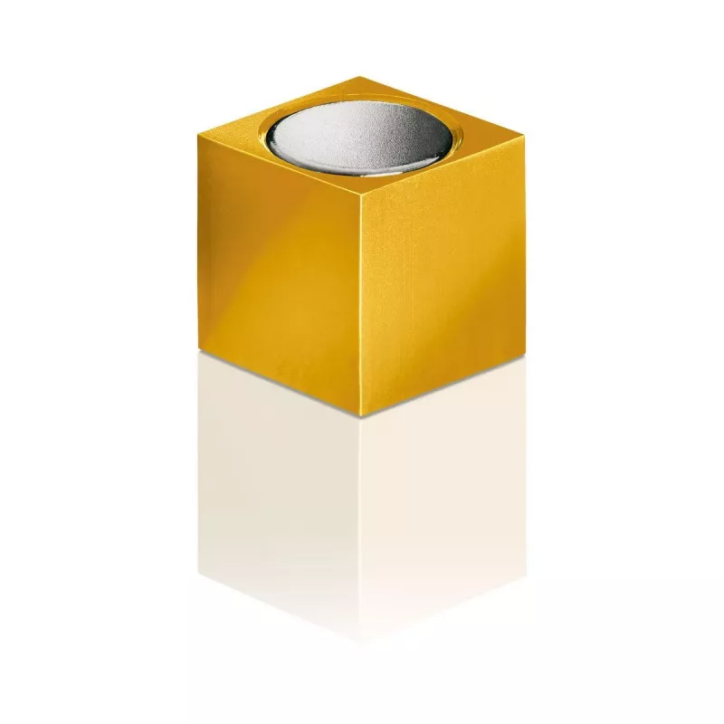 SIGEL BA724 Cube neodyymimagneetit 11 mm kupari kulta harmaa kiiltävä 3 kpl:n pakkaus