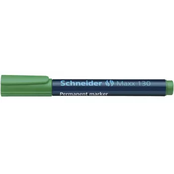 Schneider Pen Maxx 130 pysyvä tussi - vihreä - pyöreä kärki - musta muste - 1-3 mm viivanleveys