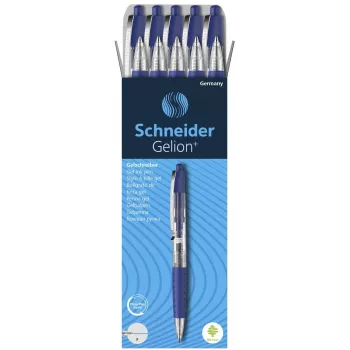 Schneider Gelion+ geelikynä sininen 0,4 mm - 10 kpl:n pakkaus