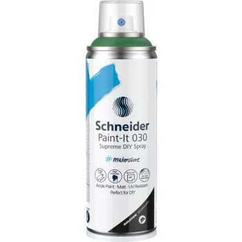 Schneider Paint-It 030 Supreme DIY akryylispray maali vihreä 200 ml