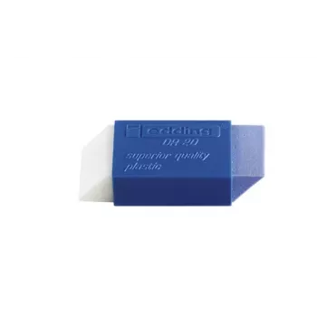 EDDING DR 20 pyyhekumi - muovi - sininen - läpinäkyvä - aikuiset & lapset - 53 mm - 22 mm - 13 mm