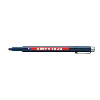 EDDING 1800 fineliner musta pigmenttimuste 0,3 mm