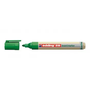 EDDING EcoLine 28 valkotaulutussi musta pyöreä kärki 1,5-3 mm täytettävä