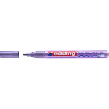 EDDING 4-751-9-078 maalitussi - violetti - pyöreä kärki - alumiini - ohut - 1 mm
