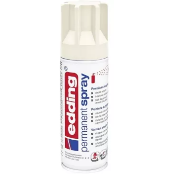 EDDING Premium 5200 akryylisuihkemaali - kermanvalkoinen - 200 ml