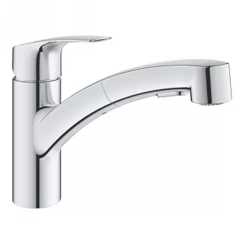 Grohe Eurosmart ulosvedettävä yksivipuinen keittiöhana 1/2 inch kromi