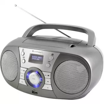 Soundmaster SCD1800TI DAB+/CD-boombox titaani
