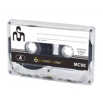 Soundmaster MC905P audiokasetti Type I C90 5 kpl:n pakkaus