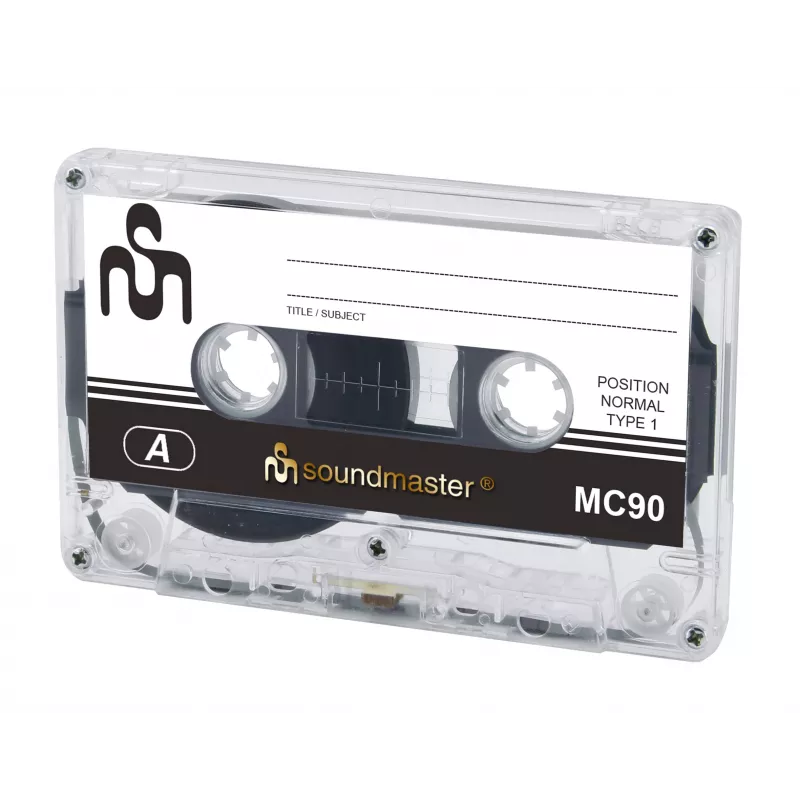 Soundmaster MC905P audiokasetti Type I C90 5 kpl:n pakkaus