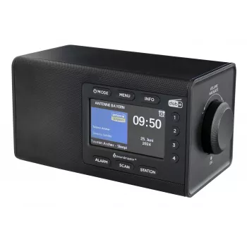 Soundmaster DAB+ radio DAB900SW musta - viritin
