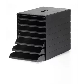 DURABLE IDEALBOX PLUS vetolaatikko antrasiitti 7 laatikkoa DIN A4 1712001058