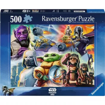 RAVENSBURGER palapeli The Mandalorian and Grogu (500 palaa)