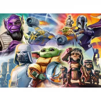 RAVENSBURGER palapeli The Mandalorian and Grogu (500 palaa)