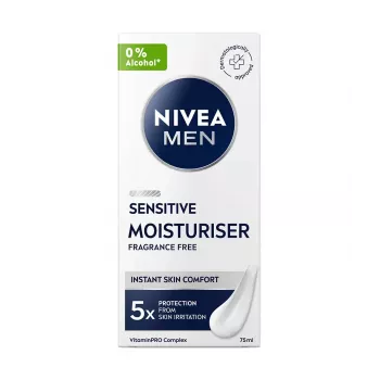 Nivea Men Sensitive rauhoittava kosteusvoide 75 ml