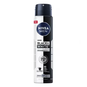 Nivea Men Black & White Invisible Original antiperspirantti deodoranttisuihke 250ml
