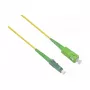 HELOS kuitu OS2 verkkokaapeli Simplex LSZH 2,0 mm SC/APC-LC/APC keltainen 15 m