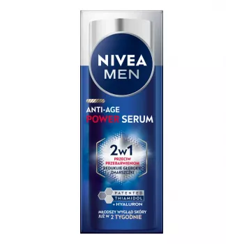 NIVEA Men Anti-Age Power seerumi 2in1 intensiivinen anti-imperfection seerumi 30 ml