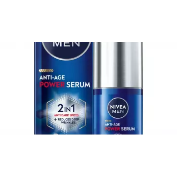 NIVEA Men Anti-Age Power seerumi 2in1 intensiivinen anti-imperfection seerumi 30 ml