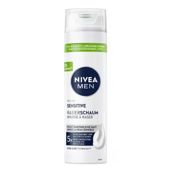 Nivea MEN Sensitive parranajovaahdon 200 ml