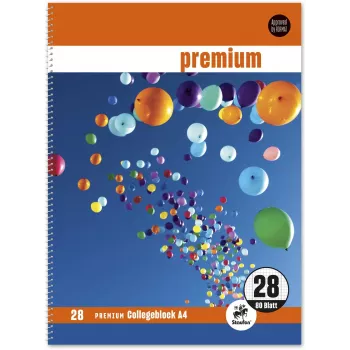 Staufen 5 College Blocks Bring Farbe ins Leben DIN A4 ruudullinen