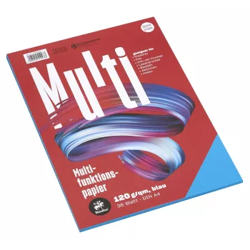 Staufen monitoimipaperi 7X A4 120g sininen 35 arkkia