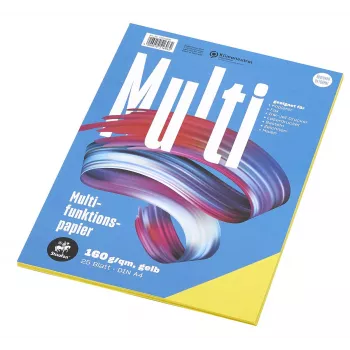 Staufen-monitoimipaperi A4 keltainen 160 g 25 arkkia/pakkaus
