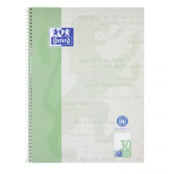 Oxford College Block A4+ 80 arkkia 90 g/m² ruudullinen sininen 4-reikäinen
