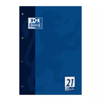 Oxford 50 Work Pad DIN A4 viivoitettu Line 21 - A4