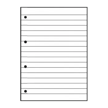 Oxford 50 Work Pad DIN A4 viivoitettu Line 21 - A4