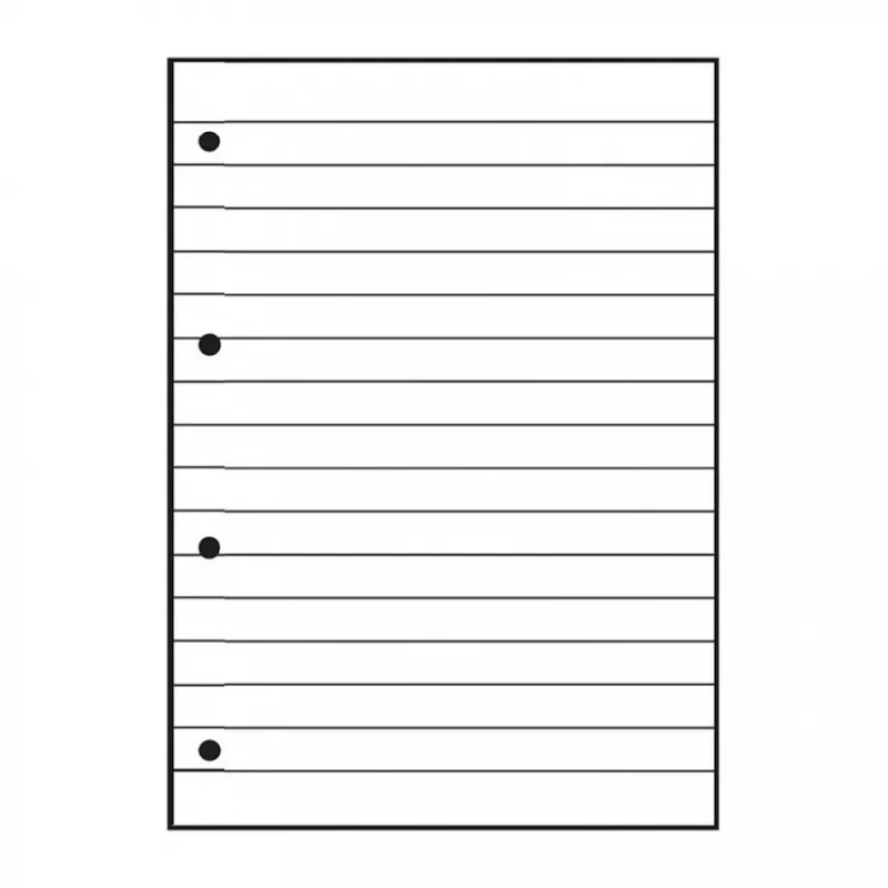 Oxford 50 Work Pad DIN A4 viivoitettu Line 21 - A4