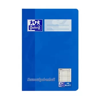 Oxford 100057950 muistikirja A5 90 g/m2 sininen