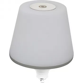 REV LED-pullovalaisin akulla Lamprusco Flame lämmin valkoinen