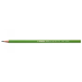 STABILO GREENgraph grafiittikynä HB - vihreä/valkoinen - kuusikulmainen - FSC-sertifioitu - 2,2 mm