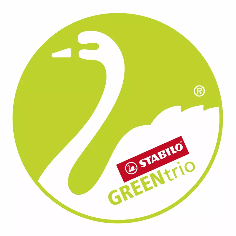 STABILO GREENtrio värikynät - värit lajiteltu - 12 kpl:n pakkaus