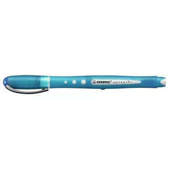 STABILO Worker Rollerball Pen - monivärinen - sininen muste - 0,5 mm - 10 kpl:n pakkaus